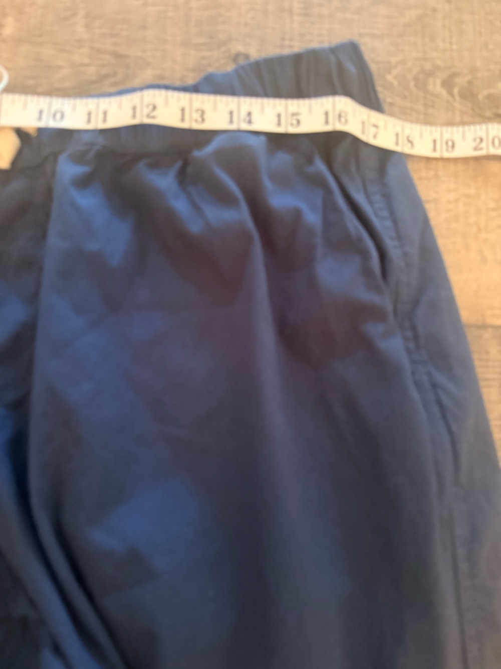 Pact Coastal Crop Pants Navy Organic Cotton XXL - Picture 6 of 8